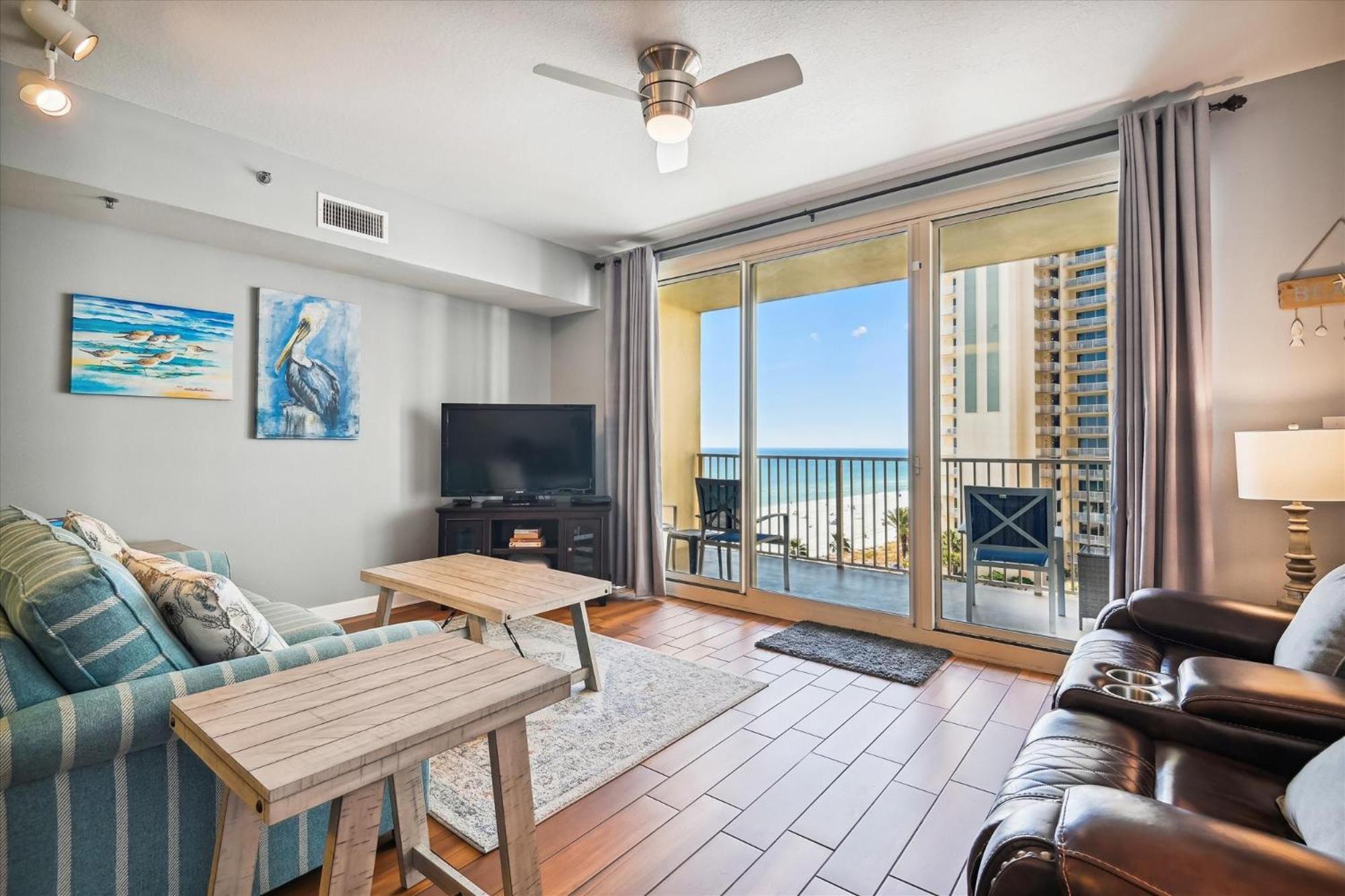 Shores Of Panama 726 - 1bdbunks, Sleeps 6, Sunset View! Reserved Parking Space! Free Fun! * Panama City Beach