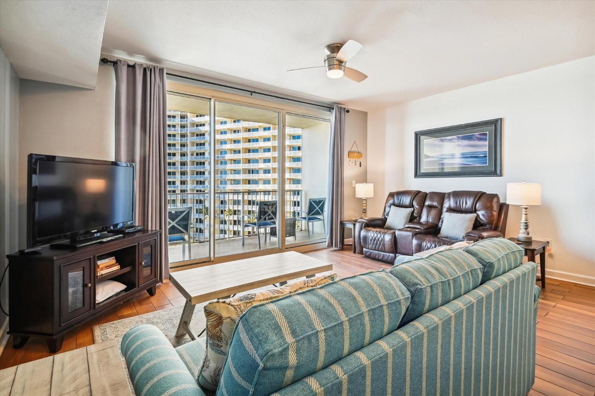 Shores Of Panama 726 - 1bdbunks, Sleeps 6, Sunset View! Reserved Parking Space! Free Fun! Apartment Panama City Beach